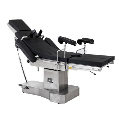 Operasi Remote Stainless Steel Remote Opergery Orthopedic Extension Table Operation Bed dengan aksesori